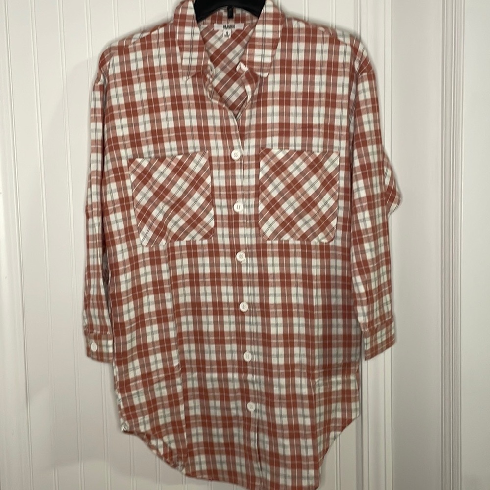 NWOT BB Dakota by Steve Madden plaid button up flannel
